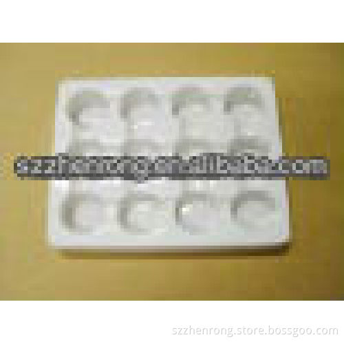 180PVC_square shaped thick Vacuum_Forming_Plastic tray